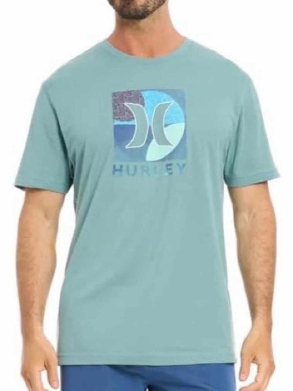 Hurley Muted Short Sleeve Graphic Tee Shirt